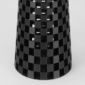 Flechtwerk Vase 65 Graphit