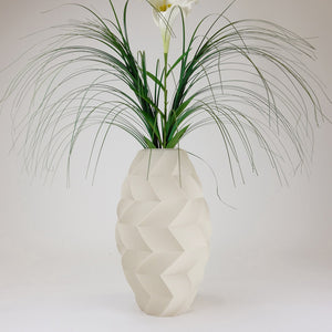 Kokon Vase 40 Linen
