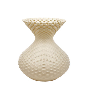 Flechtwerk Vase 25 Linen